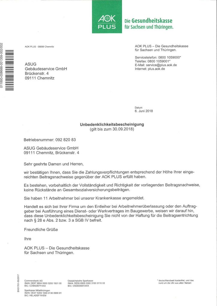 Unbedenk-AOK-001-724x1024 Aok Nordwest Krankengeld Antrag Pdf